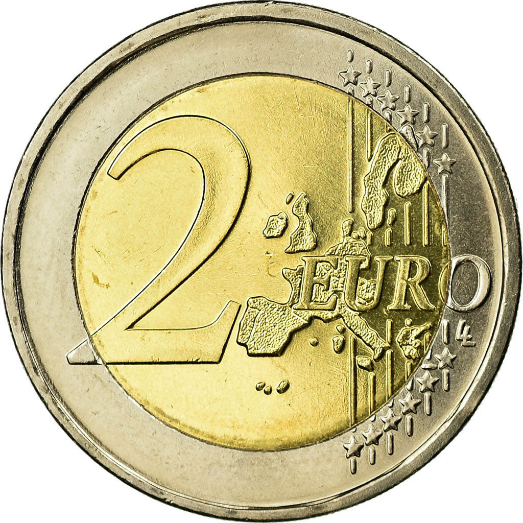 Griechenland, 2 Euro, 2002, UNZ, Bi-Metallic, KM:188