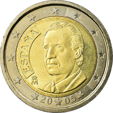 Spain, 2 Euro, 2005, MS(65-70), Bi-Metallic, KM:1047