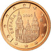 Spain, 2 Euro Cent, 2005, MS(65-70), Copper Plated Steel, KM:1041