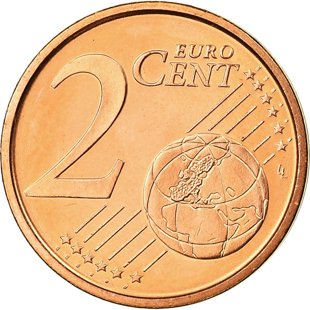 Spain, 2 Euro Cent, 2005, MS(65-70), Copper Plated Steel, KM:1041