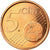 Espanha, 5 Euro Cent, 2001, MS(65-70), Aço Cromado a Cobre, KM:1042