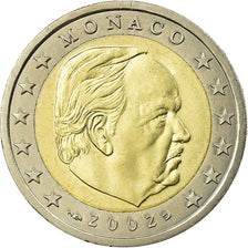Monaco, 2 Euro, 2002, UNZ, Bi-Metallic, KM:174