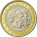 Monaco, Euro, 2002, UNZ, Bi-Metallic, KM:173