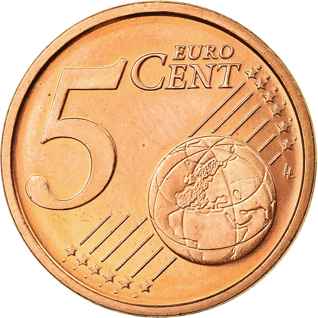 San Marino, 5 Euro Cent, 2005, MS(65-70), Copper Plated Steel, KM:442