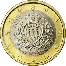 San Marino, Euro, 2005, MS(65-70), Bi-Metallic, KM:446
