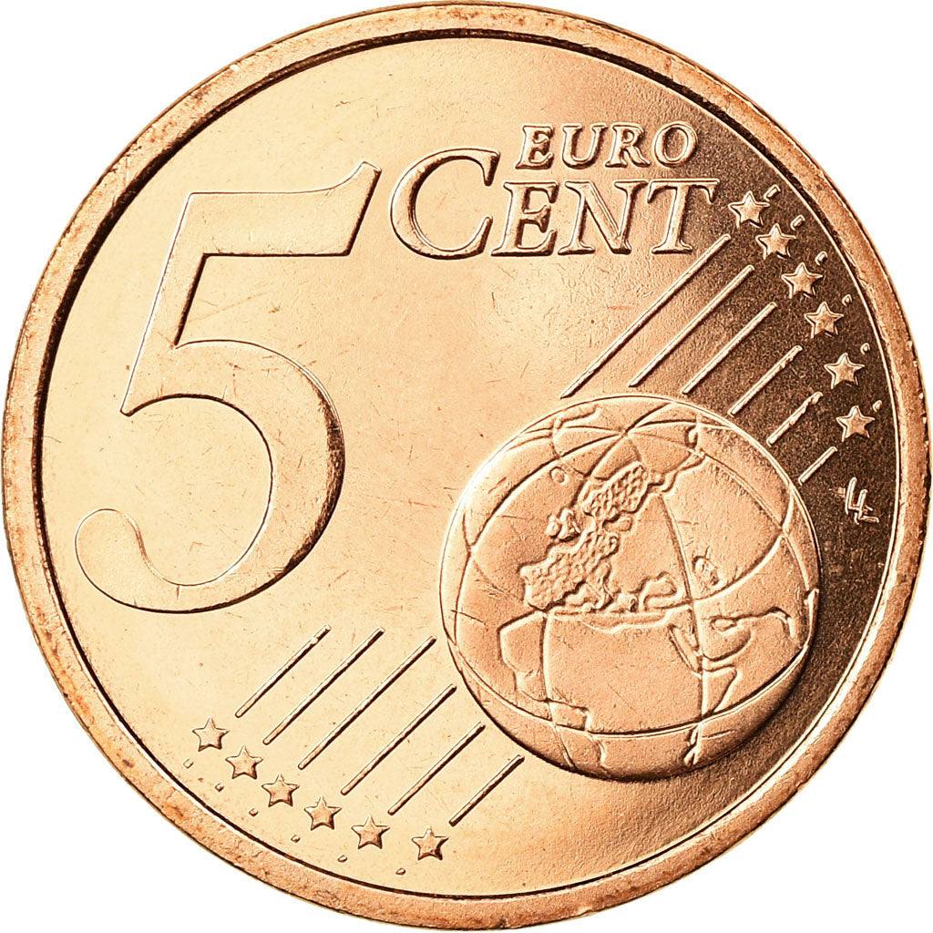 Andorra, 5 Euro Cent, 2014, MS(65-70), Copper Plated Steel