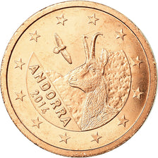 Andorra, 2 Euro Cent, 2014, MS(65-70), Copper Plated Steel