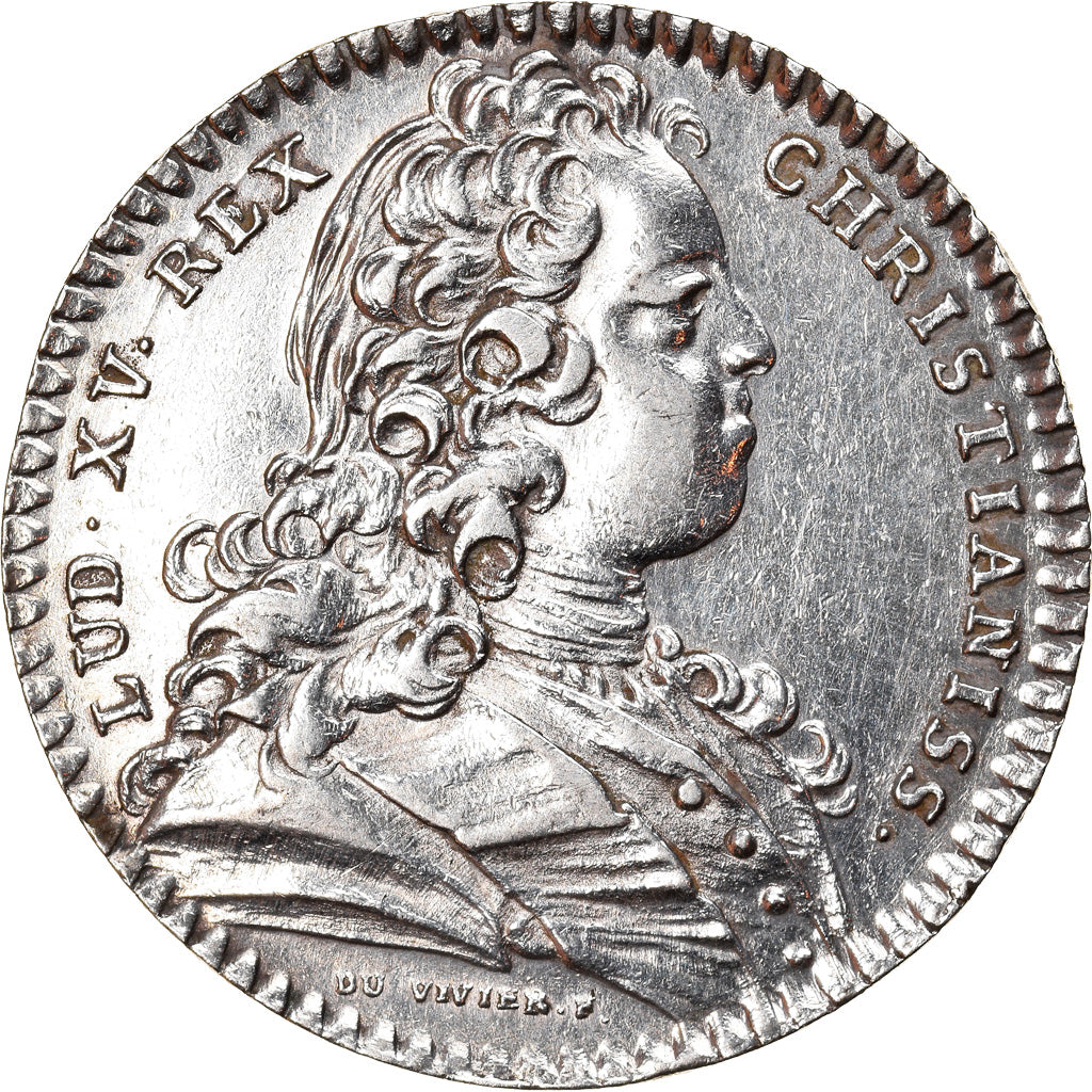 France, Token, Royal, Louis XV, États de Bretagne, Rennes, History, 1728