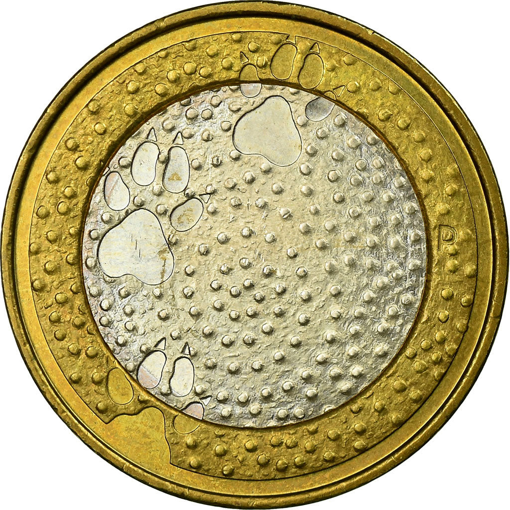 Finland, 5 Euro, faune, 2012, AU(55-58), Bi-Metallic, KM:185