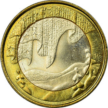 Finland, 5 Euro, Hiver, 2012, AU(55-58), Bi-Metallic, KM:186