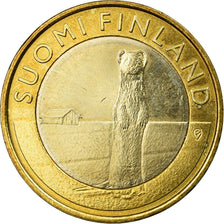 Finland, 5 Euro, Ostrobothnia, 2015, AU(55-58), Bi-Metallic, KM:242