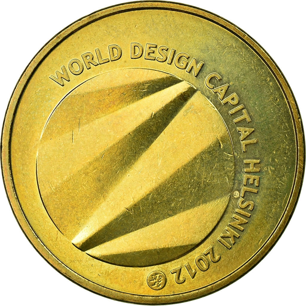 Finlandia, 5 Euro, World Design Capital - Helsinki, 2012, SPL-, Oro, KM:181