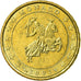 Monaco, 10 Euro Cent, 2001, Paris, MS(63), Mosiądz, KM:170