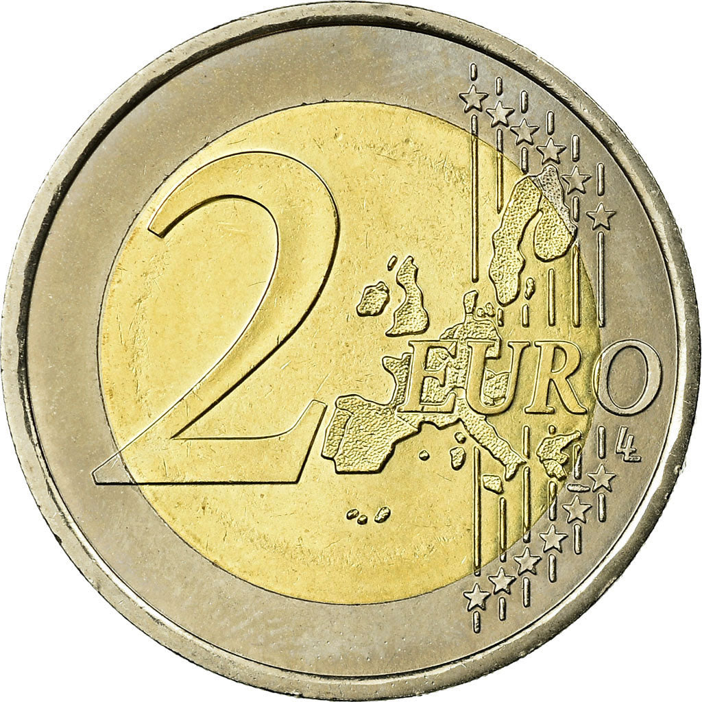 Monaco, 2 Euro, 2001, MS(63), Bi-Metallic, KM:174