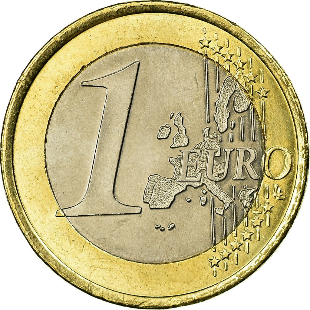 Monaco, Euro, 2001, UNC-, Bi-Metallic, KM:173