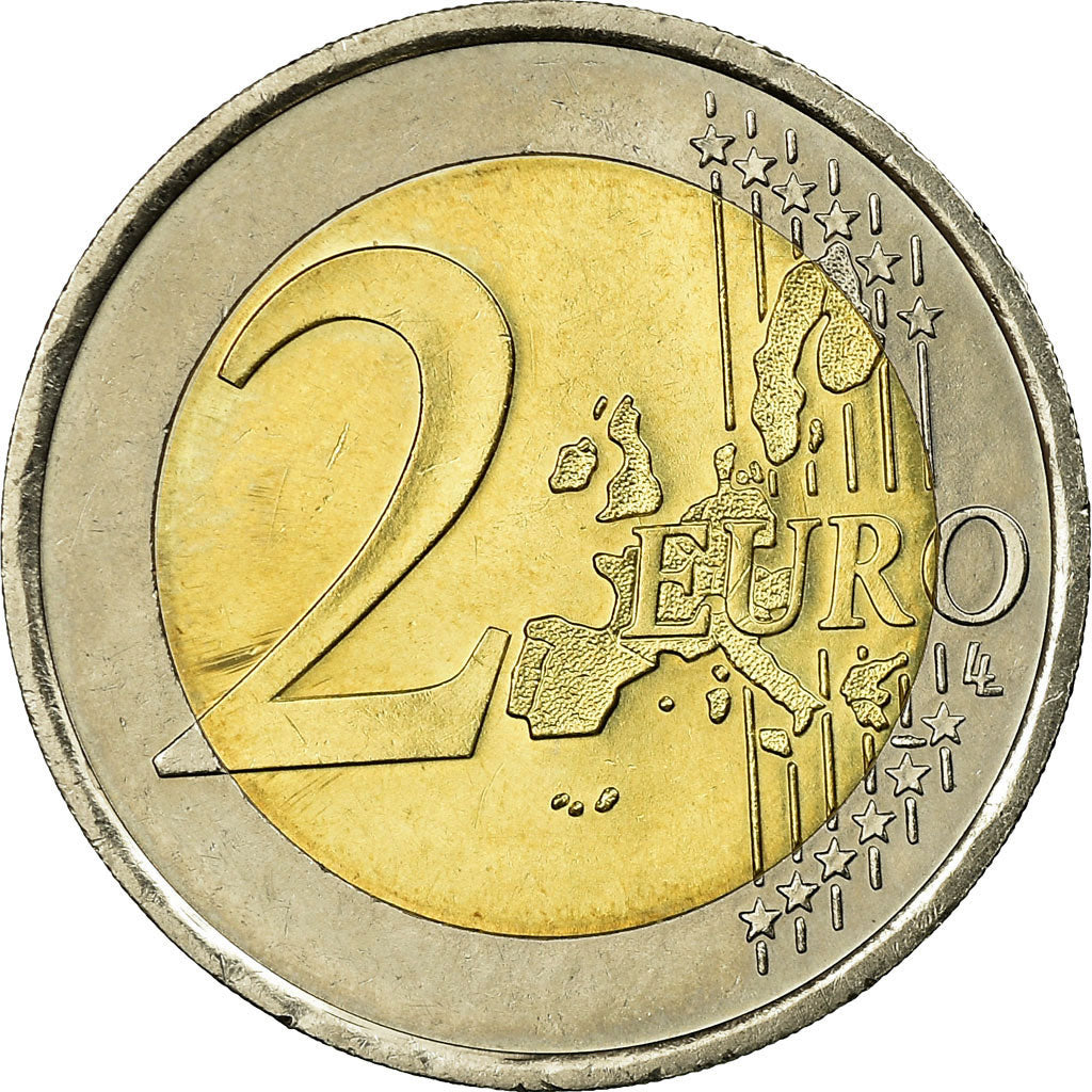 Monaco, 2 Euro, 2003, MS(63), Bi-Metallic, KM:174