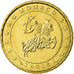 Monaco, 10 Euro Cent, 2003, MS(60-62), Brass, KM:170