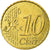 Mónaco, 10 Euro Cent, 2003, EBC+, Latón, KM:170