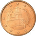 San Marino, 5 Euro Cent, 2004, Rome, MS(65-70), Miedź platerowana stalą