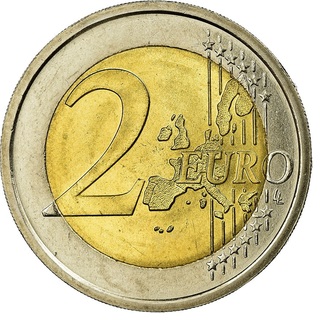 San Marino, 2 Euro, 2005, MS(65-70), Bi-Metallic, KM:447