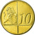 Gibraltar, Fantasy euro patterns, 10 Euro Cent, 2004, FDC, Laiton