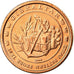 Gibraltar, Fantasy euro patterns, 2 Euro Cent, 2004, MS(65-70), Miedź