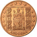 Andorra, Fantasy euro patterns, 2 Euro Cent, 2003, MS(65-70), Copper Plated