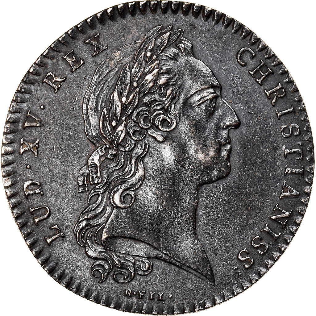 France, Token, Royal, Louis XV, États de Bretagne, Rennes, History, 1762