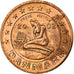 Denmark, Fantasy euro patterns, Euro Cent, 2002, MS(63), Copper Plated Steel