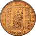 Andorra, Fantasy euro patterns, Euro Cent, 2003, MS(63), Copper Plated Steel