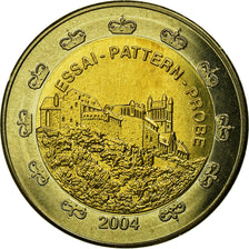 Liechtenstein, Fantasy euro patterns, 2 Euro, 2004, SPL, Bi-Metallic