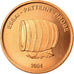 Liechtenstein, Fantasy euro patterns, Euro Cent, 2004, MS(63), Copper Plated