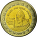 Iceland, Fantasy euro patterns, 2 Euro, 2004, MS(63), Bi-Metallic