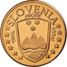Slovenia, Fantasy euro patterns, Euro Cent, 2004, MS(63), Copper Plated Steel
