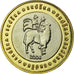 Slovakia, Fantasy euro patterns, Euro, 2004, MS(63), Bi-Metallic