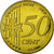 Malta, Fantasy euro patterns, 50 Euro Cent, 2004, MS(63), Brass