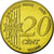 Malta, Fantasy euro patterns, 20 Euro Cent, 2004, MS(63), Brass