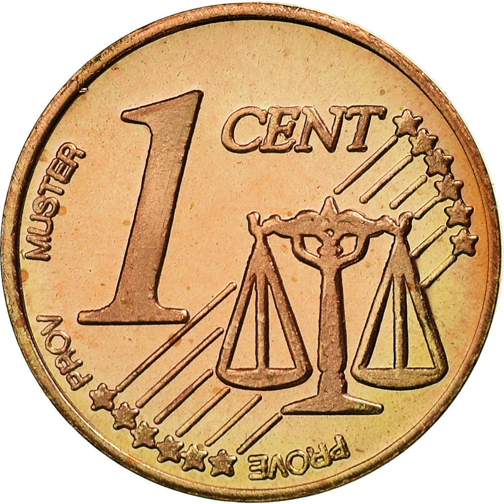 Malta, Fantasy euro patterns, Euro Cent, 2004, MS(63), Copper Plated Steel