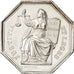 France, Notary, Token, AU(55-58), Silver, Lerouge #408a, 13.05