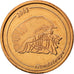 France, Fantasy euro patterns, 5 Euro Cent, Guadeloupe, 2005, MS(63), Copper