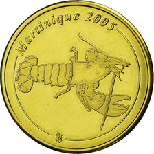 Frankrijk, Fantasy euro patterns, 50 Euro Cent, Martinique, 2005, UNC-, Tin