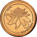 France, Fantasy euro patterns, Euro Cent, Martinique, 2005, MS(63), Copper