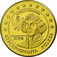 Poland, Fantasy euro patterns, 50 Euro Cent, Nicolas Copernic, 2004, MS(63)