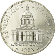 Coin, France, Panthéon, 100 Francs, 1982, Paris, AU(55-58), Silver, KM:951.1
