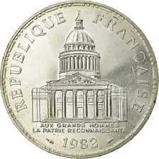 Coin, France, Panthéon, 100 Francs, 1982, Paris, MS(60-62), Silver, KM:951.1