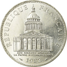 Coin, France, Panthéon, 100 Francs, 1982, Paris, MS(60-62), Silver, KM:951.1