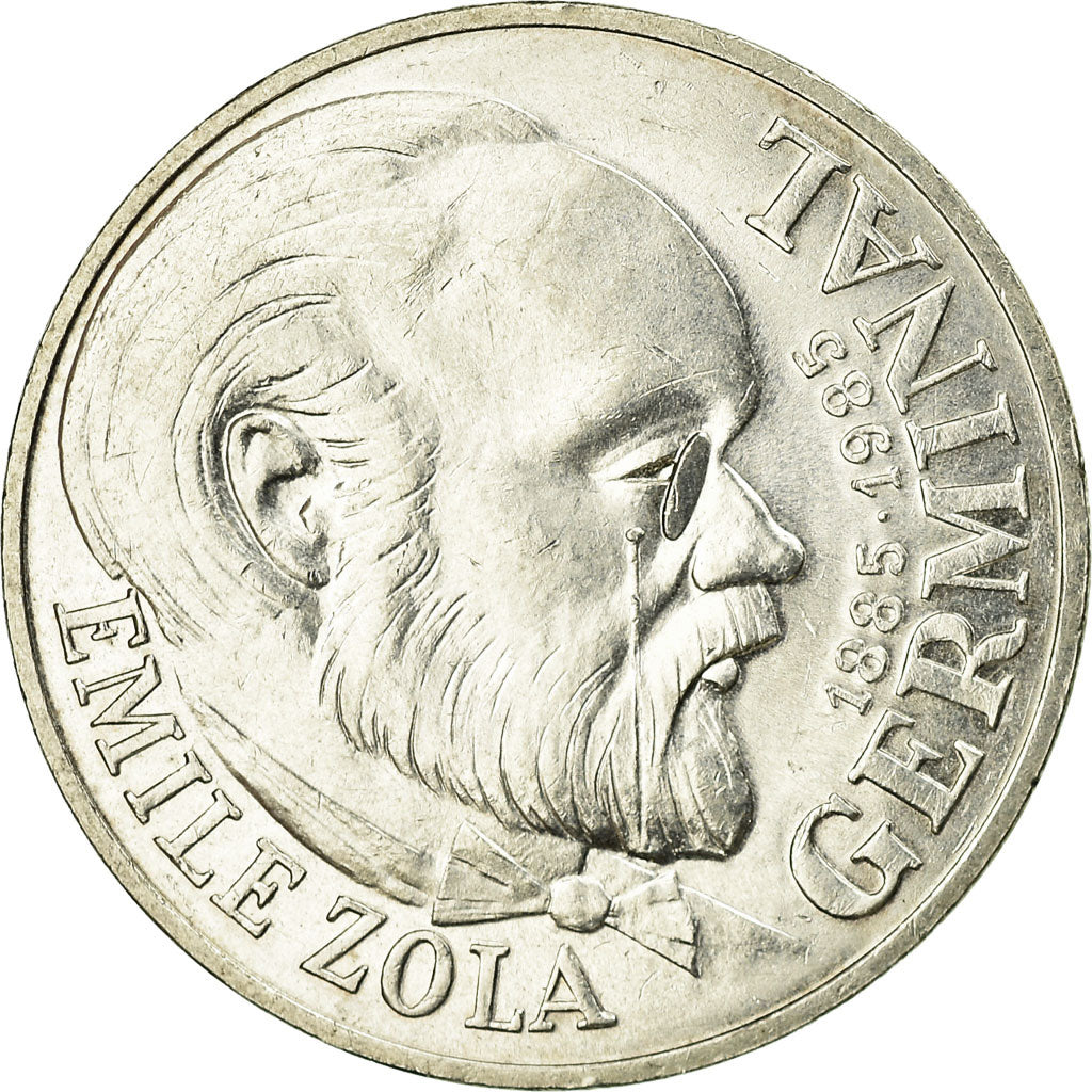 Coin, France, Germinal, 100 Francs, 1985, MS(63), Silver, KM:957, Gadoury:900