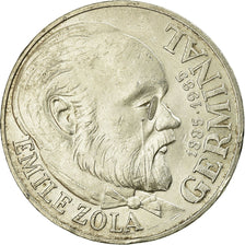 Moneda, Francia, Germinal, 100 Francs, 1985, MBC+, Plata, KM:957, Gadoury:900