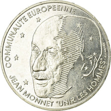 Coin, France, Jean Monnet, 100 Francs, 1992, MS(60-62), Silver, KM:1120