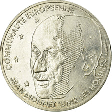 Coin, France, Jean Monnet, 100 Francs, 1992, AU(50-53), Silver, KM:1120
